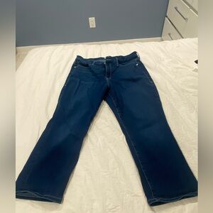 GOOD PETITE STRAIGHT JEANS 16